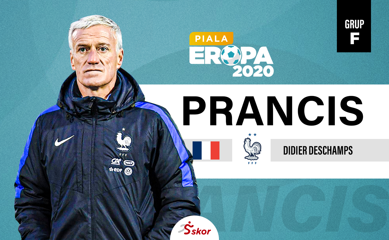 Profil Tim Piala Eropa 2020 - Prancis: Ambisi Ayam Jantan Kawinkan Dua Gelar Paling Bergengsi