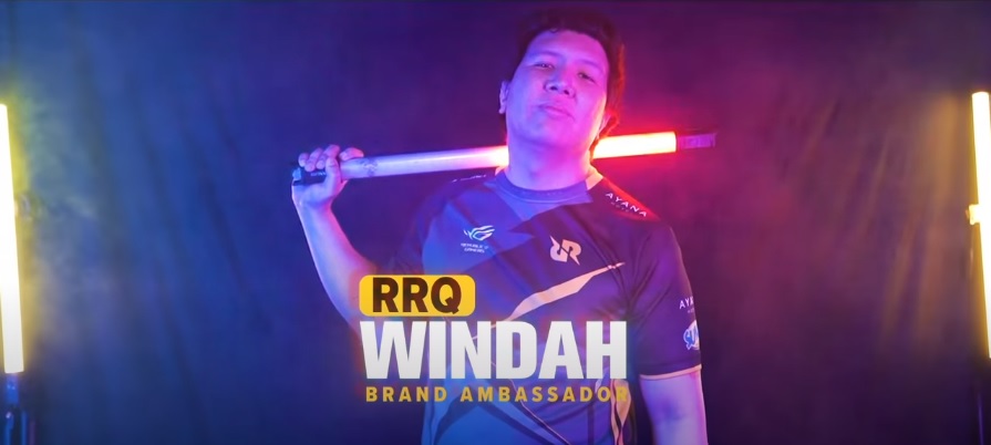 Windah Basudara Resmi Jadi Brand Ambassador Team RRQ