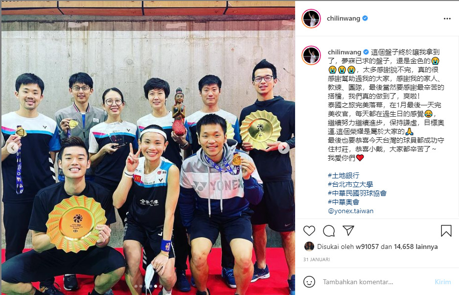 Prestasi Lee Yang/Wang Chi-Lin, Ganda Putra Taiwan yang Jegal Ahsan/Hendra di Olimpiade Tokyo 2020 