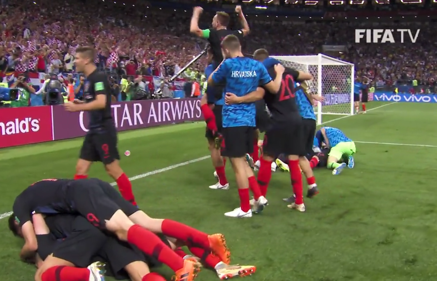 VIDEO: Kilas Balik Momen Kemenangan Kroasia atas Inggris di Piala Dunia 2018