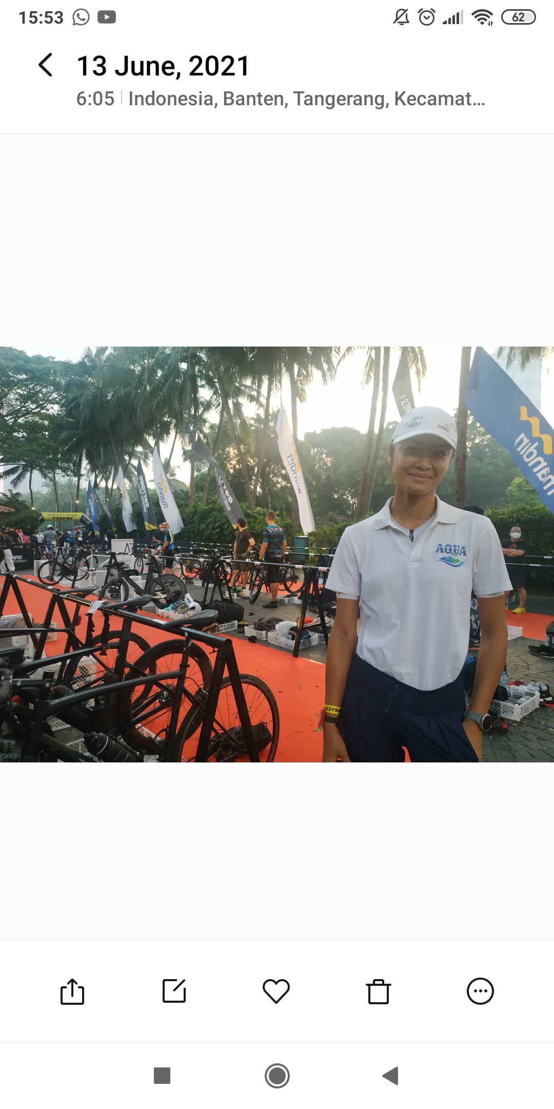 Obati Kangen, Kelly Tandiono Ikut Gottong Indonesia Golf Triathlon Seri Pertama