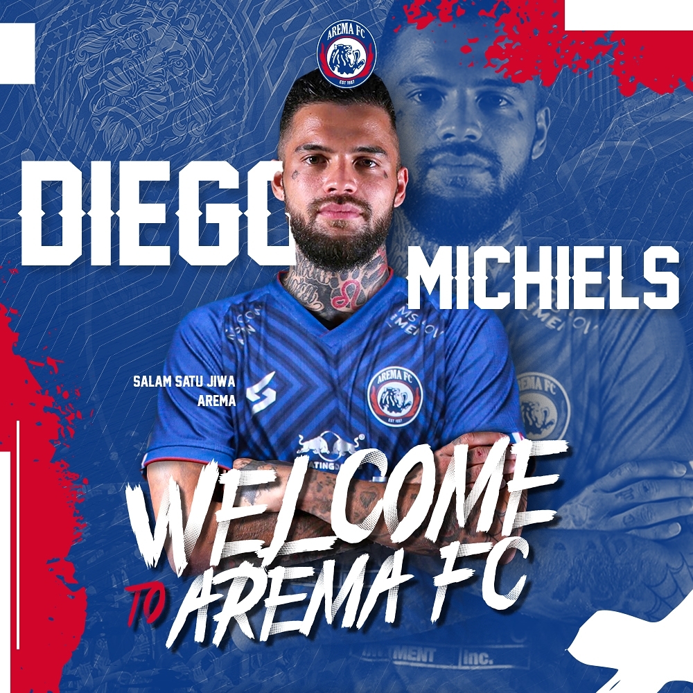 Arema FC Resmi Datangkan Diego Michiels, Langsung Diberi Peran Khusus