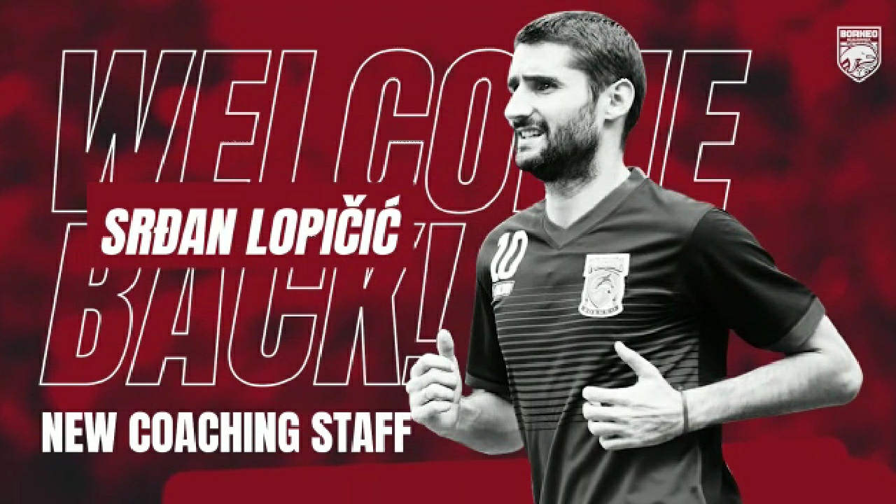 Borneo FC Resmi Pulangkan Srdjan Lopicic, Kini untuk Dampingi Mario Gomez