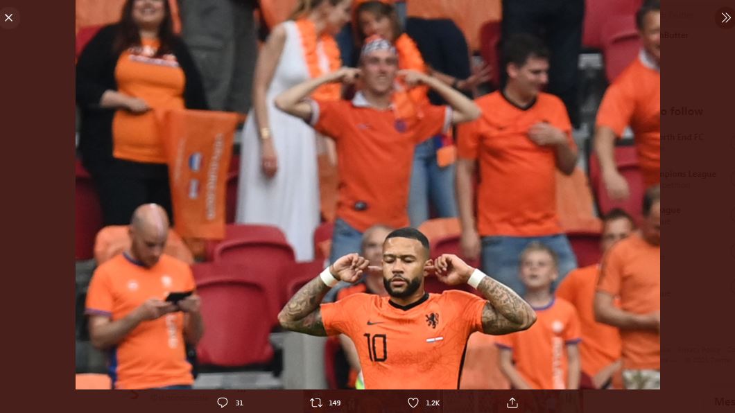Belanda Tersingkir dari Piala Eropa, Memphis Depay Disebut akan Kesulitan di Barcelona