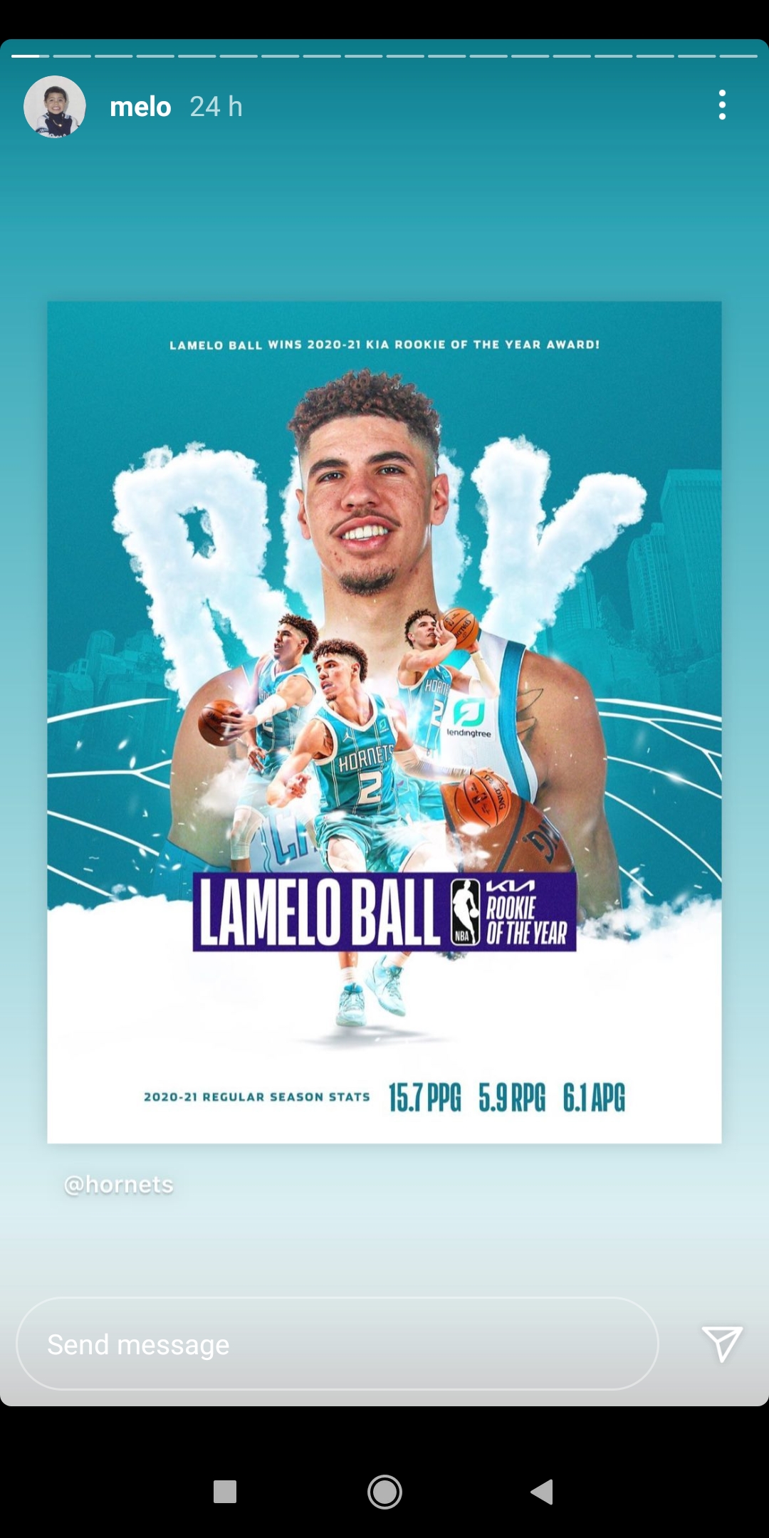 LaMelo Ball Raih Penghargaan NBA Rookie Of The Year