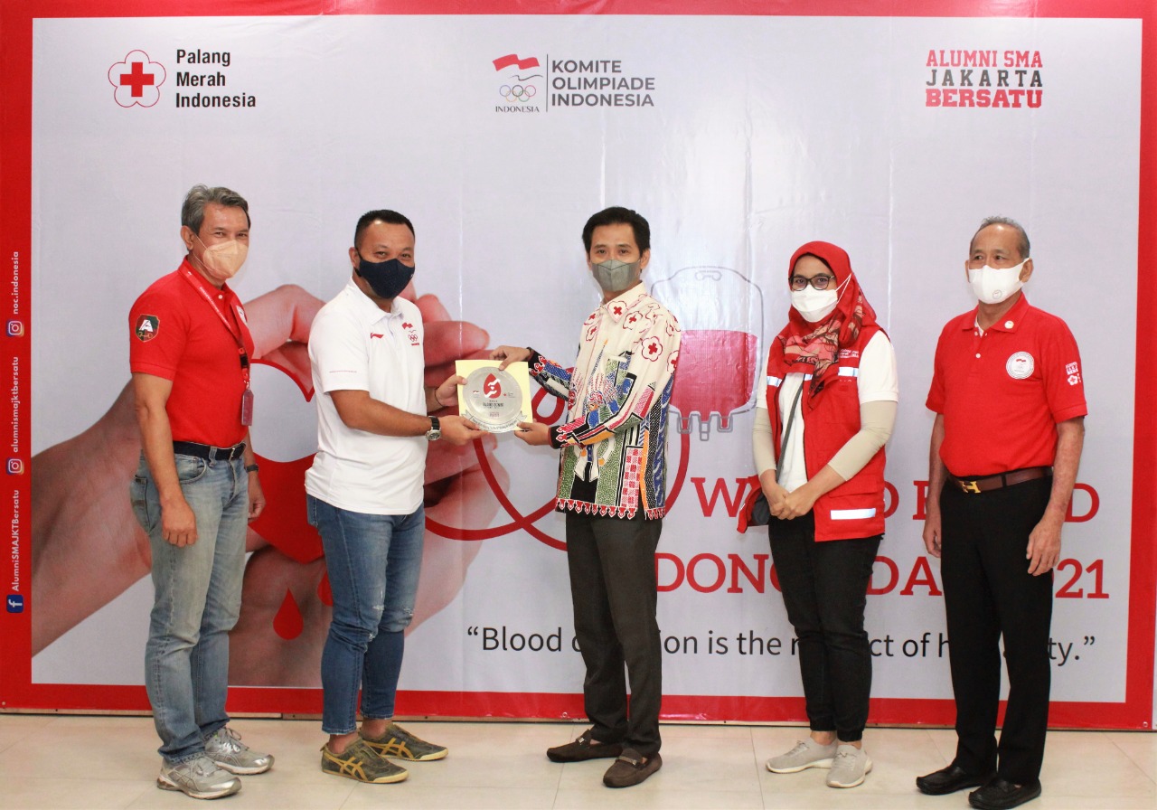 NOC Indonesia Bersama ASJB dan PMI Jakarta Gelar Donor Darah