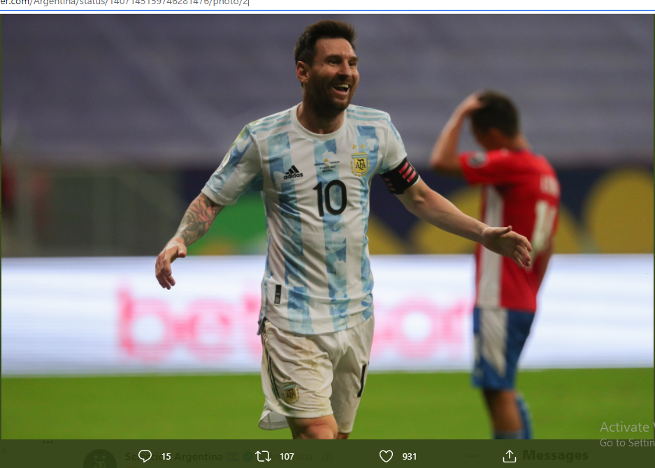 Hari Ini Ulang Tahun, Lionel Messi Dapat Kejutan dari Tim Tango