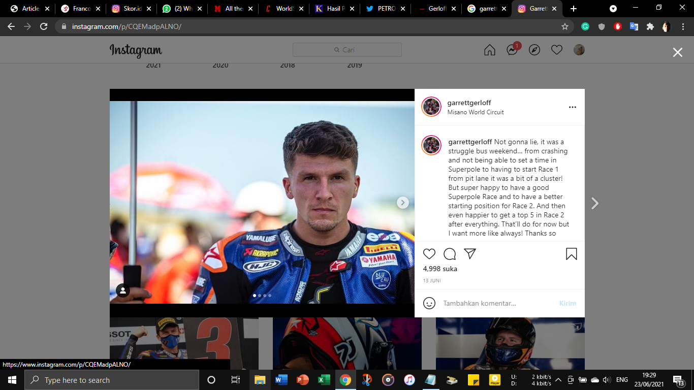 Resmi, Garrett Gerloff Gantikan Franco Morbidelli di MotoGP Belanda 2021