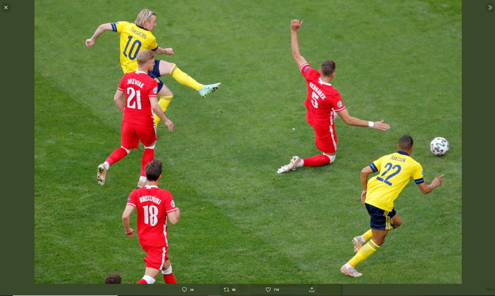 Hasil Swedia vs Polandia di Piala Eropa 2020: Menang Tipis, Blagut Lolos Babak 16 Besar