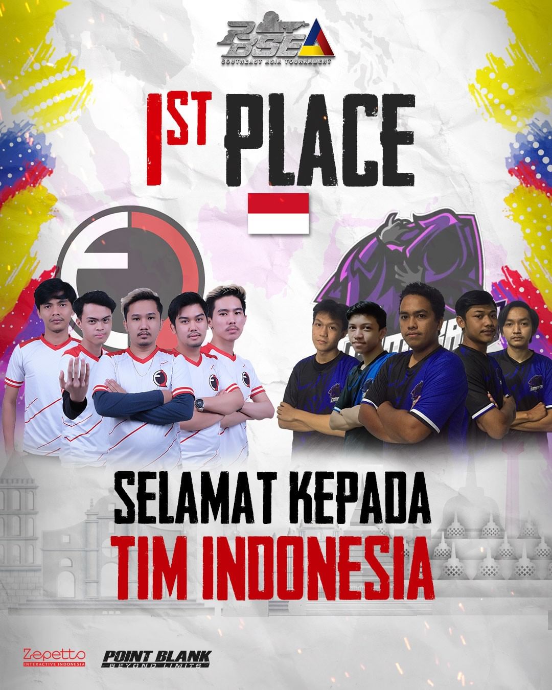 Prestasi Membanggakan, Tim Esports Asal Indonesia Kampiun Kejuaraan Point Blank Se-Asia Tenggara