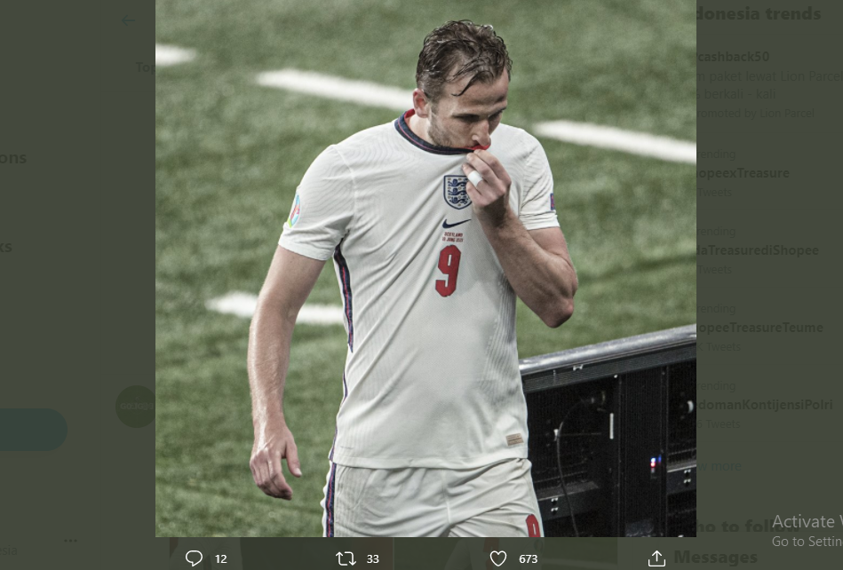 Inggris vs Jerman: Harry Kane Pede Bakal Kembali Tajam