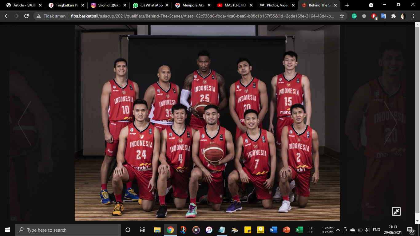 Tak Lama Vakum Usai Penundaan Piala Asia FIBA, Timnas Basket Indonesia Main November 2021 Mendatang
