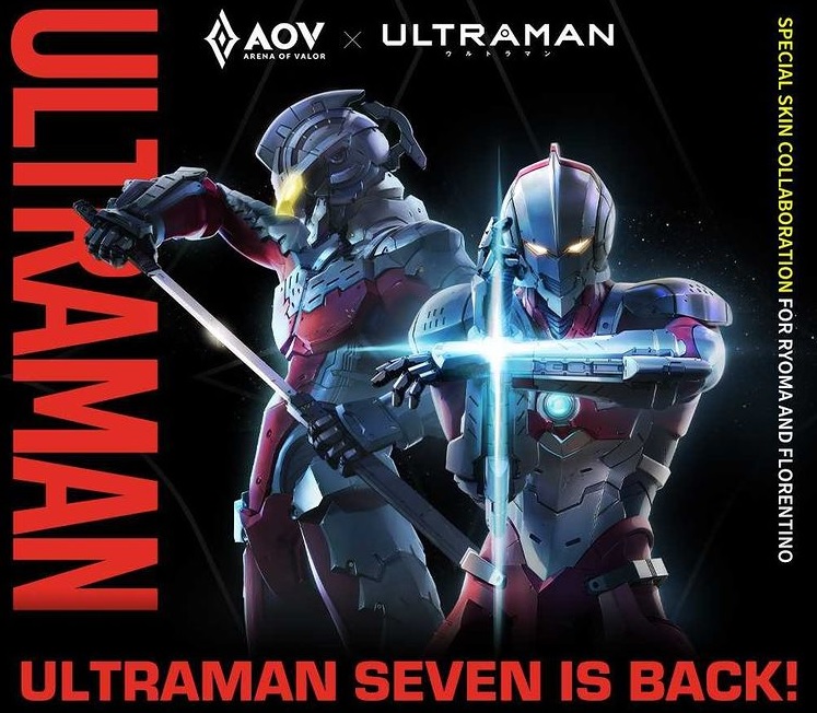 Arena of Valor Umumkan Kolaborasi dengan Ultraman