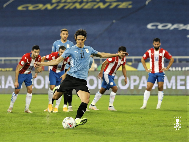 Hasil Uruguay vs Paraguay di Copa America 2021: Penalti Edinson Cavani Pastikan La Celeste Finis Runner-up