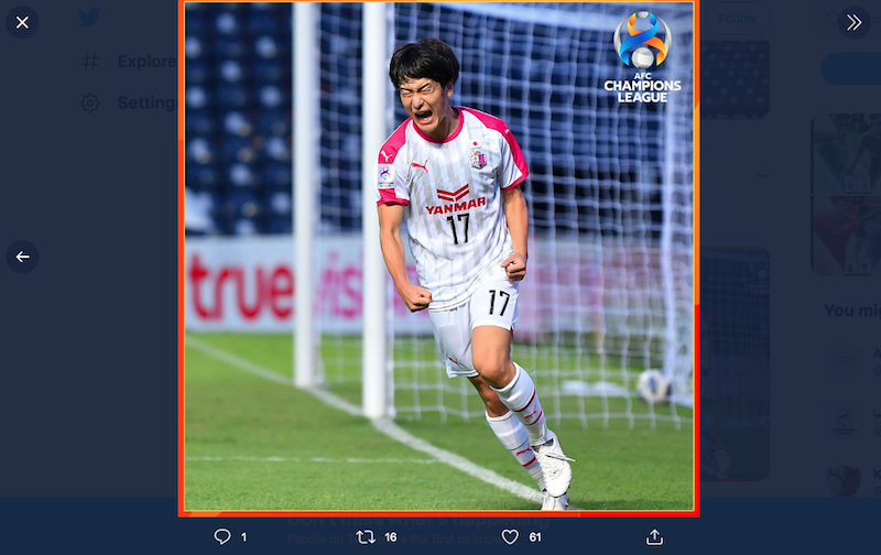 Tatsuhiro Sakamoto Pastikan Cerezo Osaka Curi Poin di Liga Champions Asia