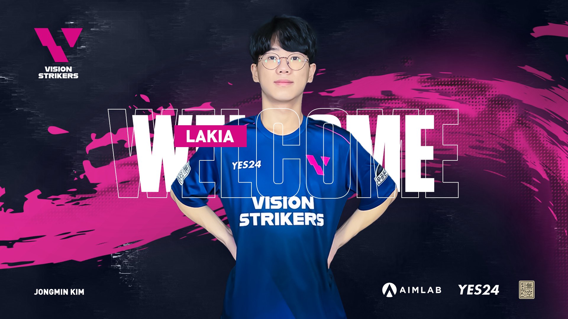 Mantan Pemain NUTURN Gaming, Lakia, Gabung Vision Strikers