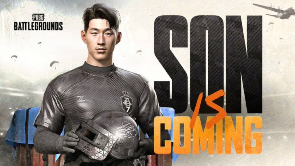 Kolaborasi PUBG x Son Heung-min  Hadirkan Beberapa Item Khas Pesepak Bola