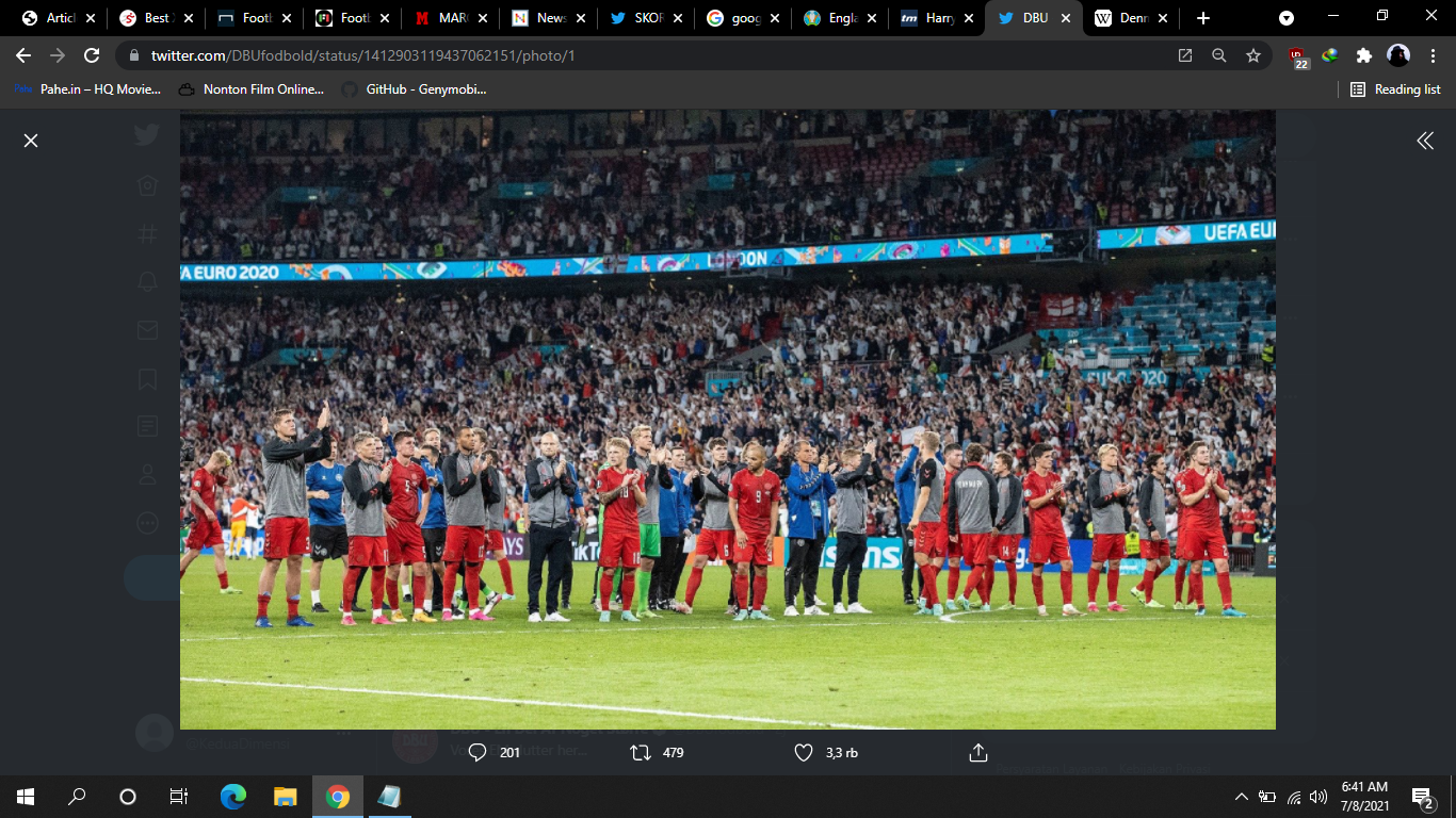 Kekecewaan dan Rasa Bangga Pelatih Denmark Usai Gagal ke Final Piala Eropa 2020