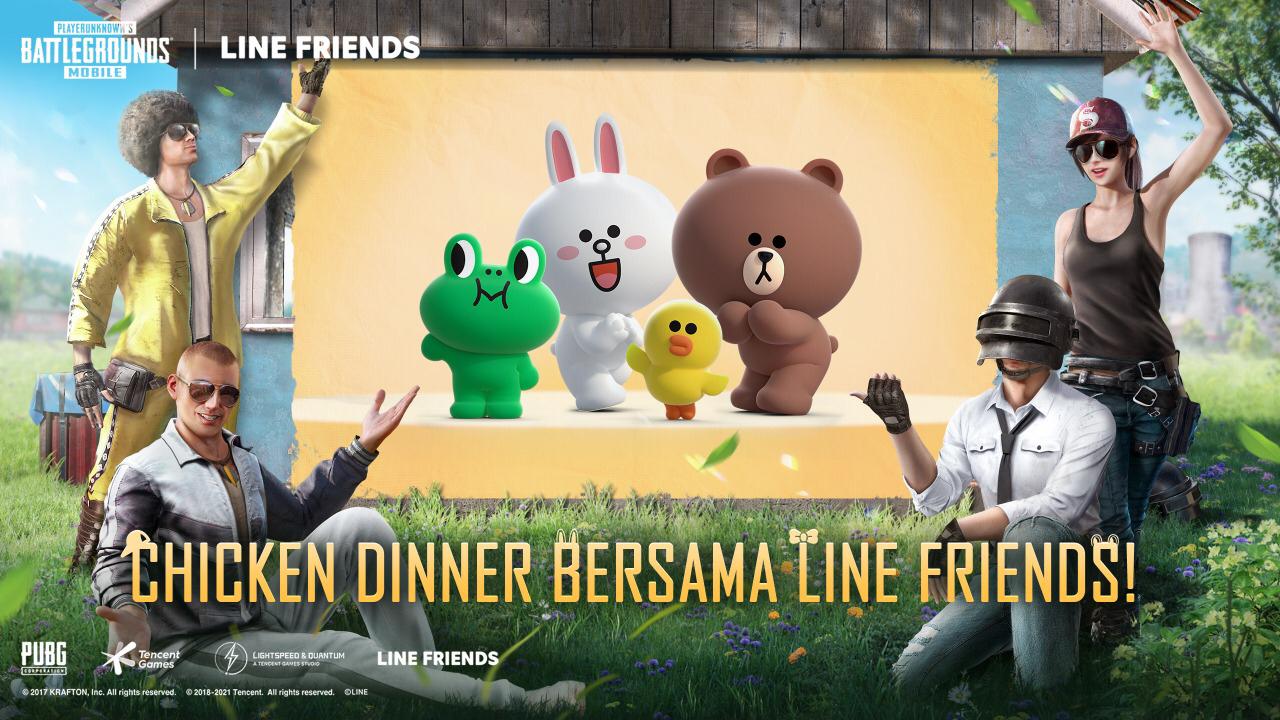 Hasil Kolaborasi Antara PUBG Mobile x LINE Friends Hadrikan "Influencer Battle Royale" yang Dapat Diikuti Penggemar