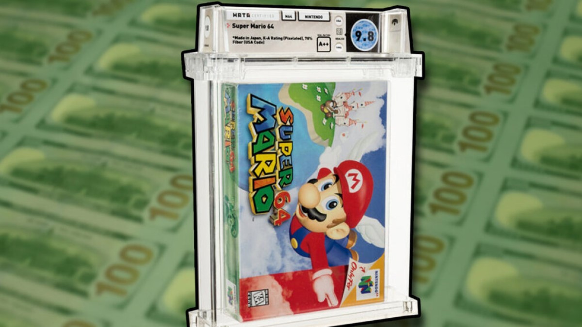 Kaset Super Mario 64 DS Terjual Rp22 Miliar