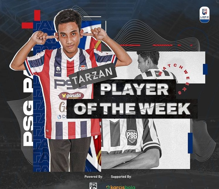Pemain PSG Pati Raih Gelar Player of The Week IFeL Liga 2 Pekan Keenam