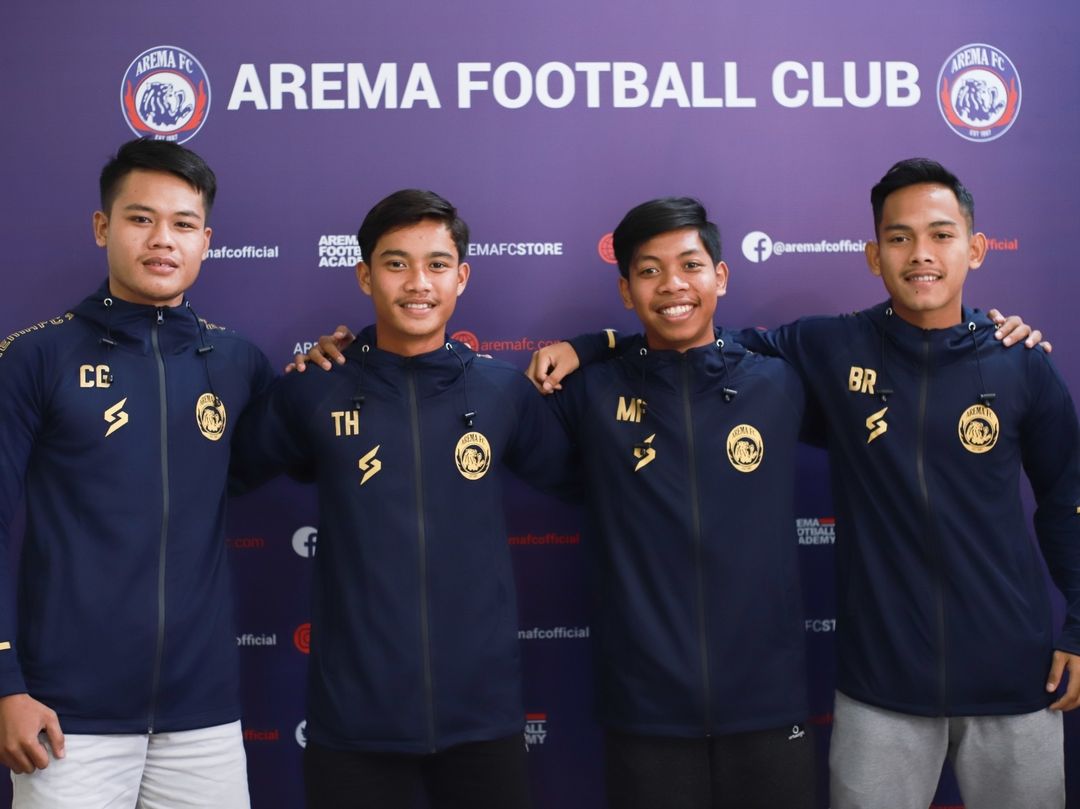 Arema FC Umumkan Tambahan Empat Pemain Baru Sekaligus untuk Liga 1 2021-2022