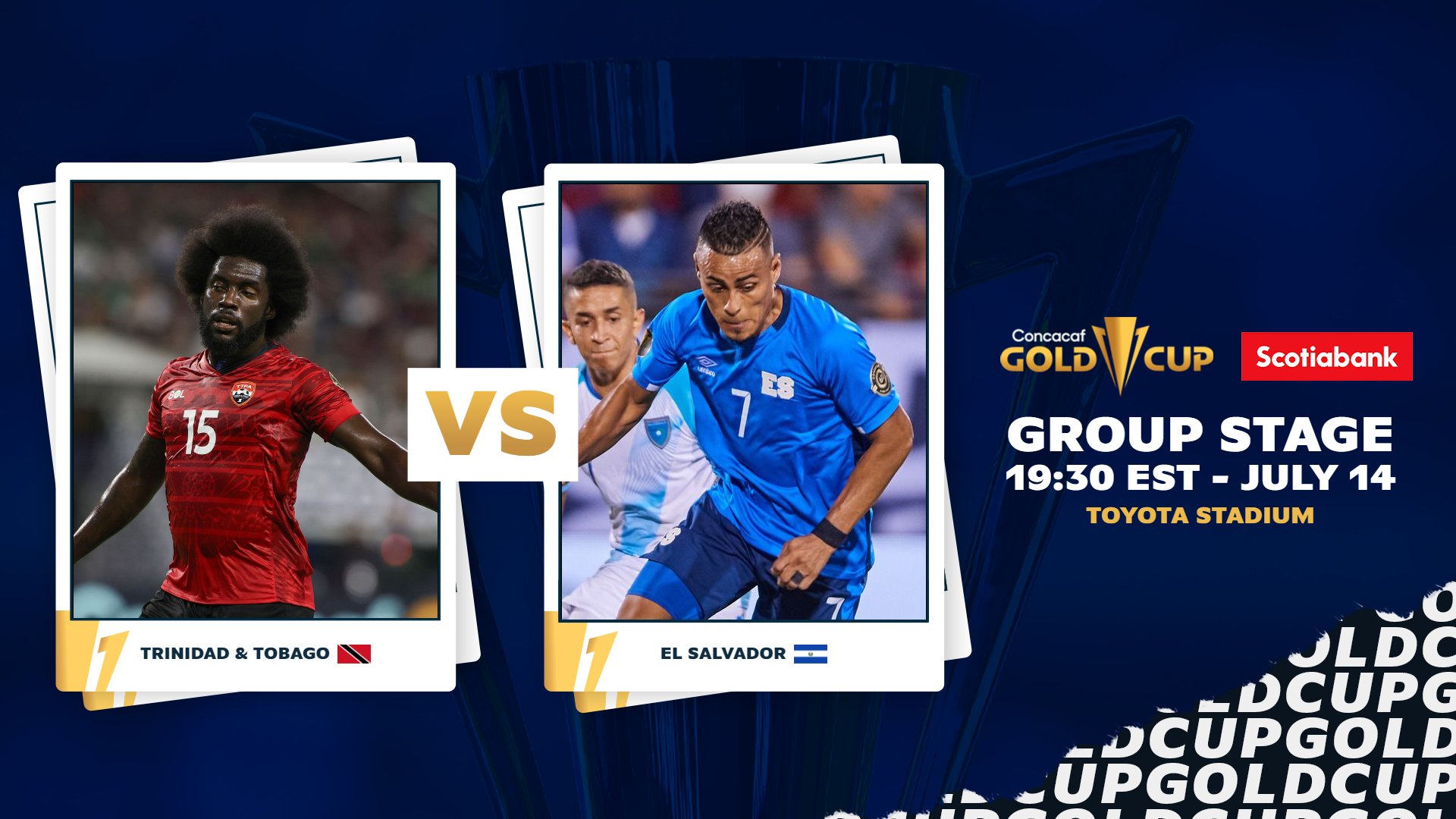 Link Live Streaming Trinidad & Tobago vs El Salvador di Piala Emas CONCACAF 2021