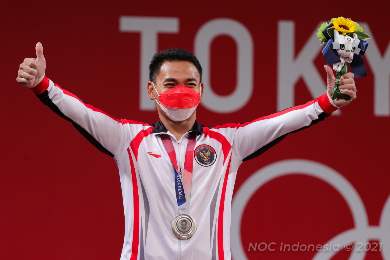 Rekap Hasil Atlet Indonesia di Olimpiade Tokyo 2020, Minggu (25/7/2021): Eko Yuli Irawan Persembahkan Medali Perak