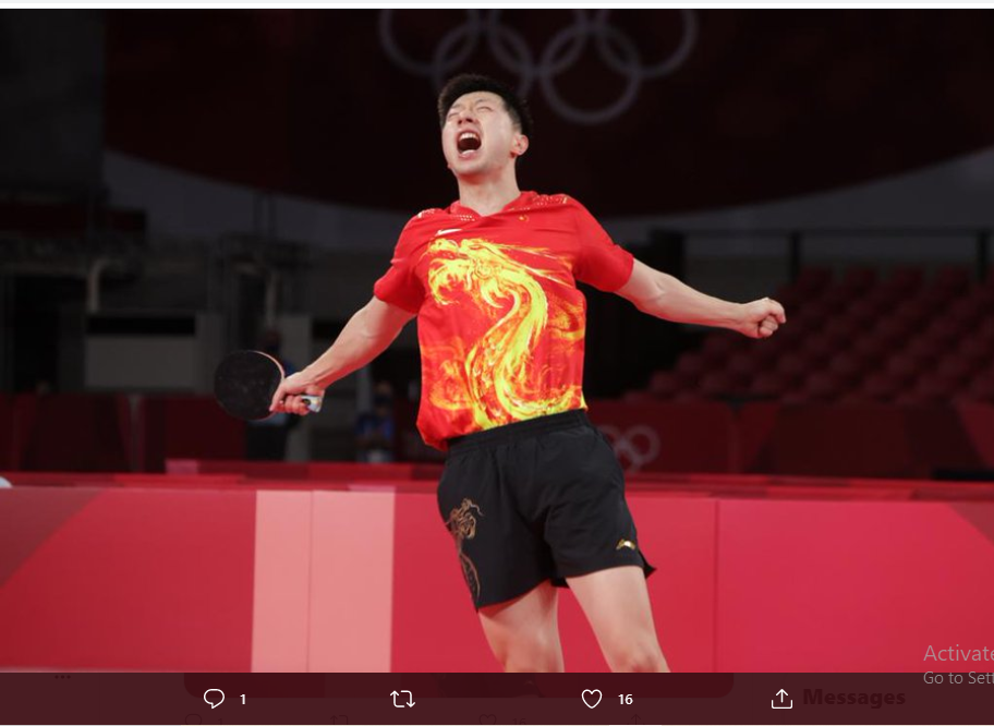 Klasemen Medali Olimpiade Tokyo 2020, Sabtu (31/7/2021): Cina Masih di Puncak