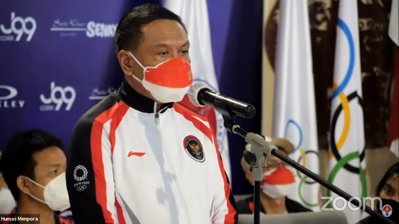Sambut Kepulangan Wakil Indonesia, Menpora: Kita Tatap Olimpiade Paris 2024