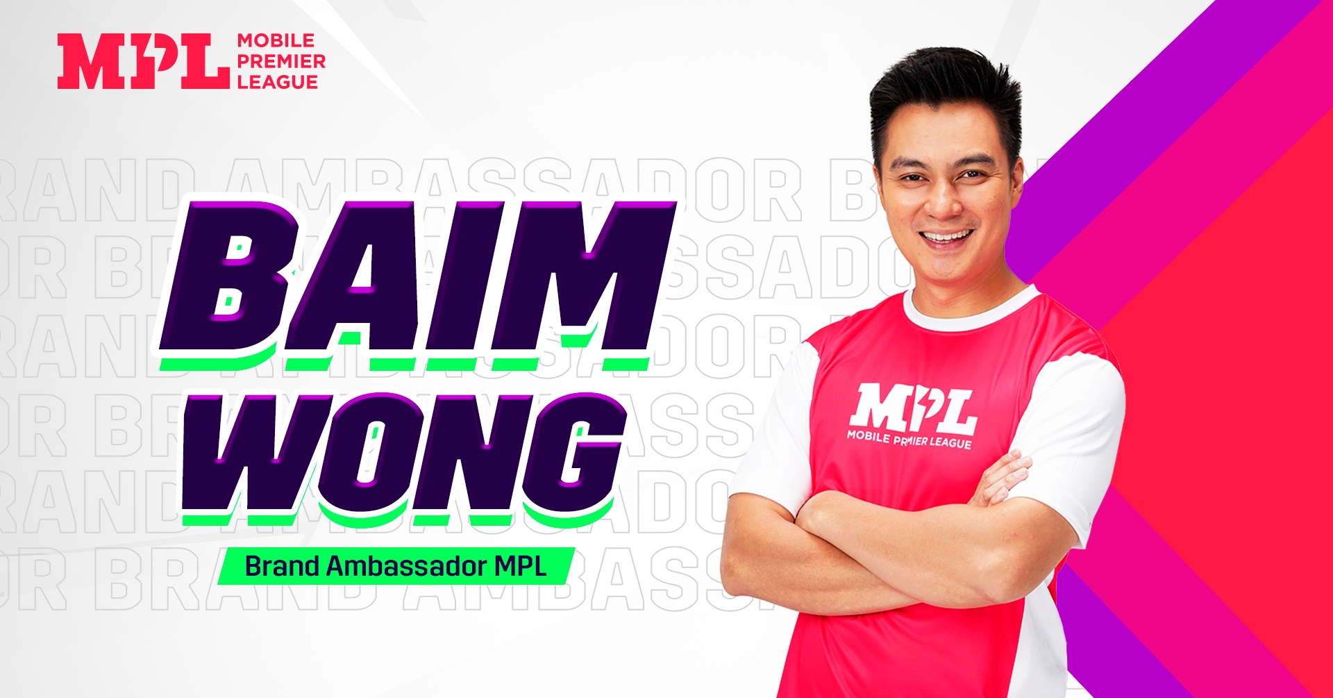 MPL Indonesia Gandeng Baim Wong sebagai Brand Ambassador