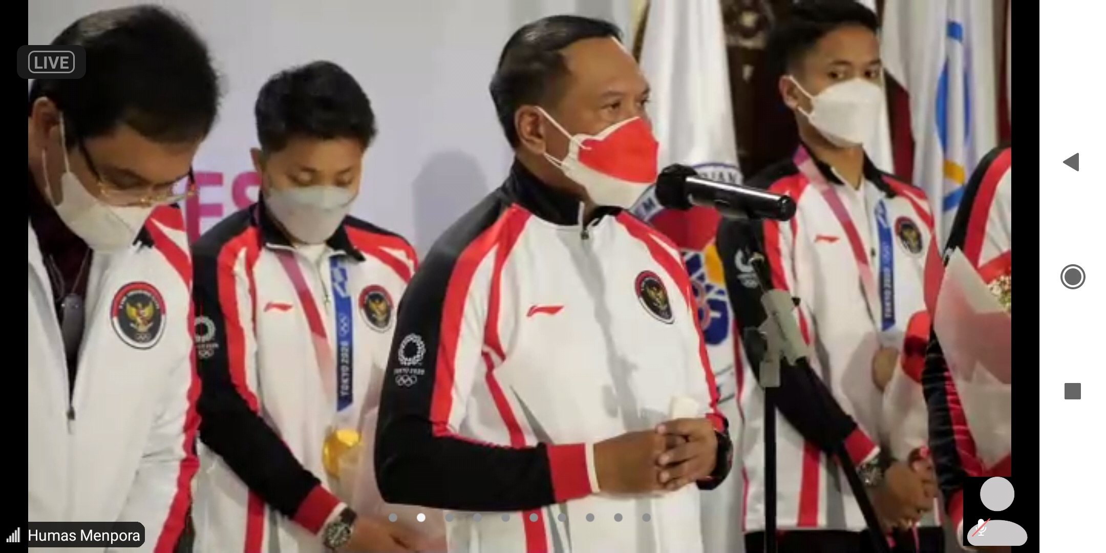 Puji Sistem Bubble Olimpiade Tokyo, Menpora Zainudin Amali Berharap Ditiru di Indonesia