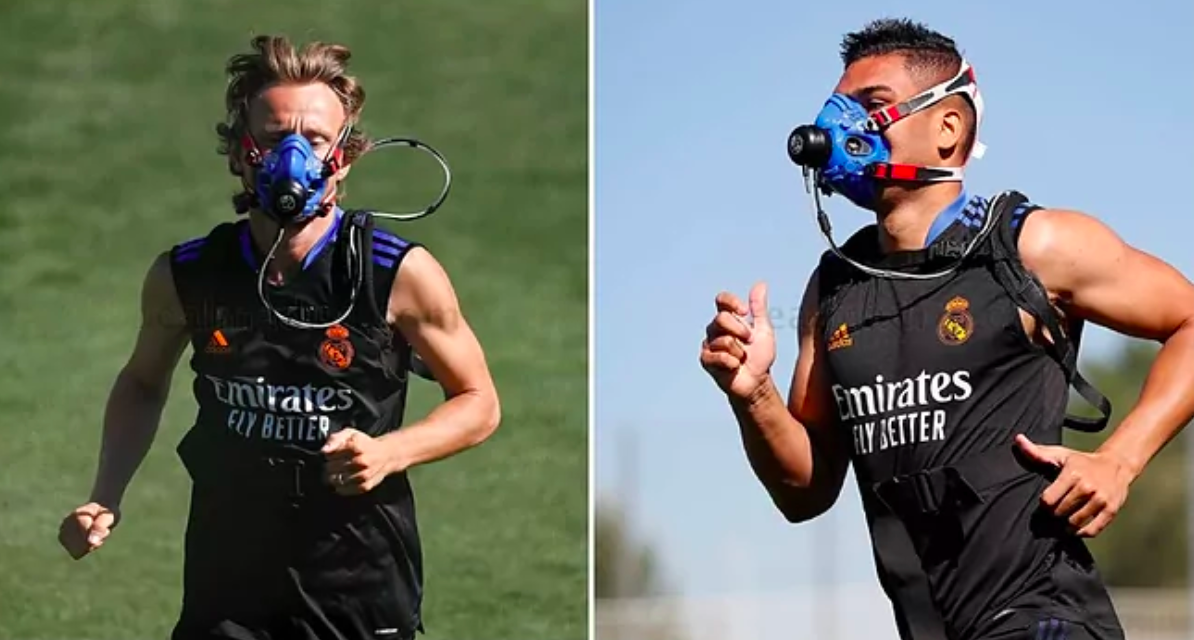VIDEO: Bikin Gebrakan, Pemain Real Madrid Kenakan Masker Khusus di Sesi Latihan