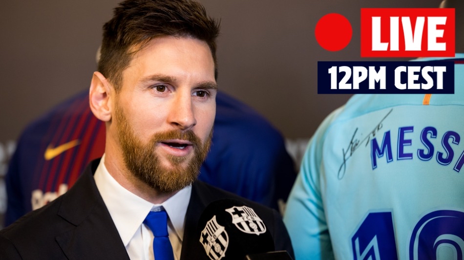 LIVE STREAMING: Konferensi Pers Lionel Messi di Barcelona