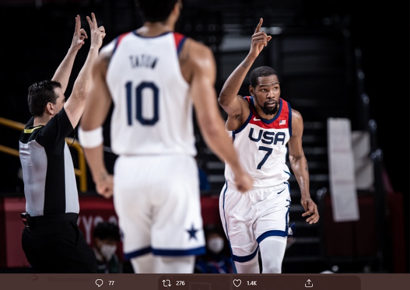 Potensi Pemain Asing NBA di Piala Dunia Basket 2023, Amerika Serikat Bisa Kalah Lagi