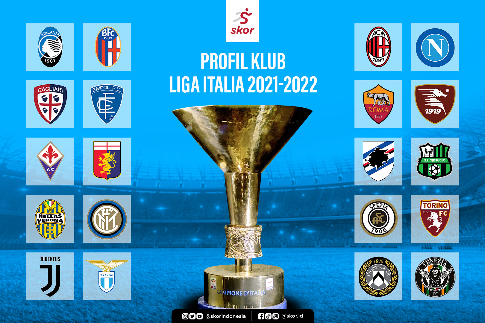 Profil Klub Liga Italia 2021-2022: Udinese