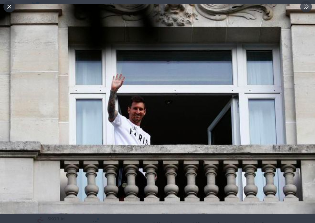 Perlakuan Istimewa PSG, Lionel Messi Dikawal Layaknya Kepala Negara