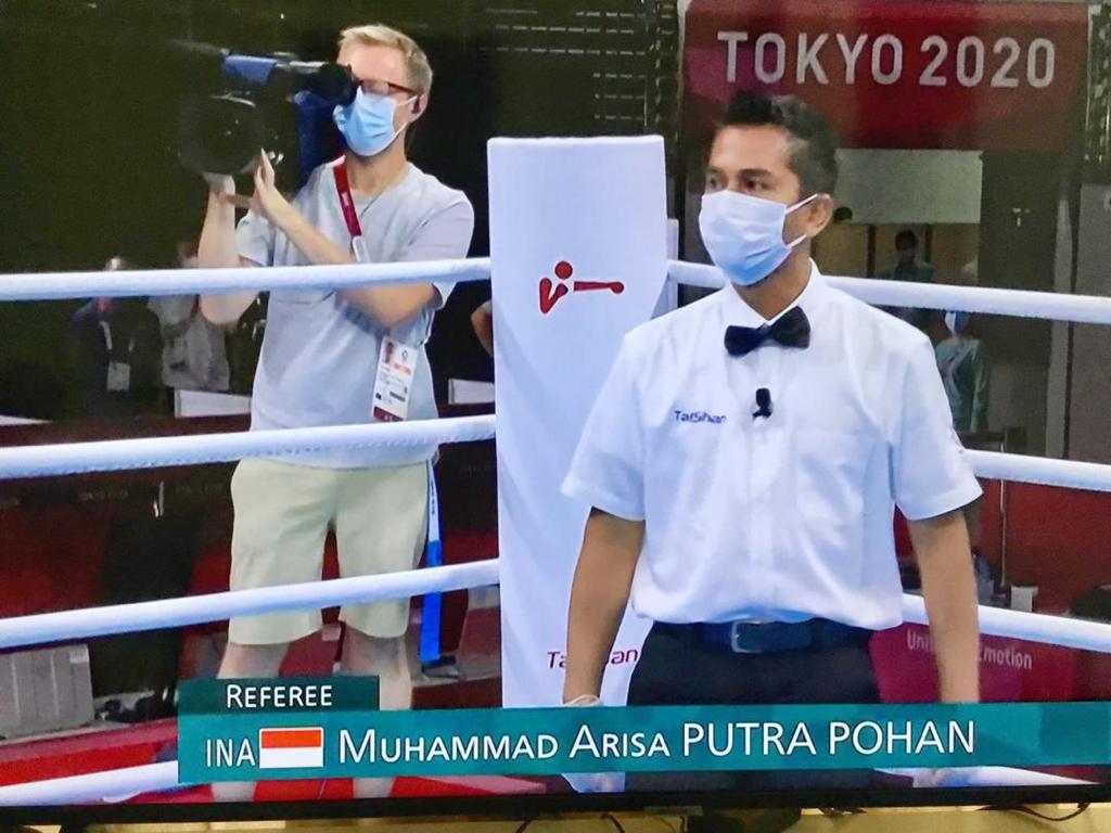 Cerita Boy Pohan, Wasit Indonesia di Final Tinju Olimpiade Tokyo