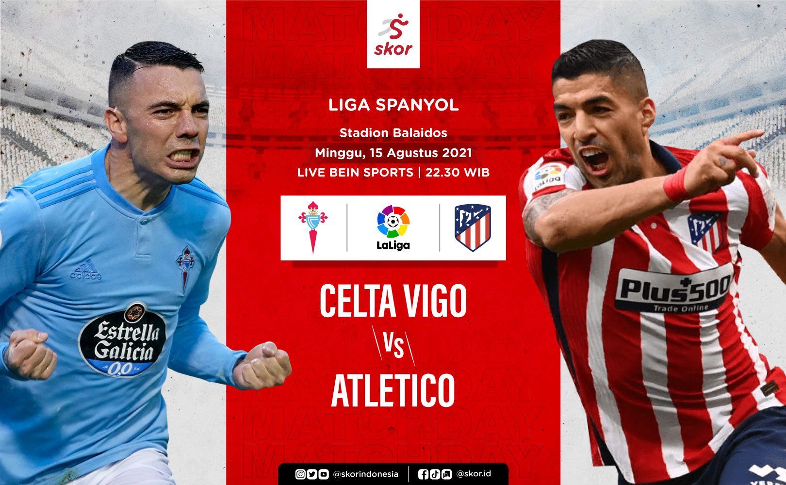 Link Live Streaming Celta Vigo vs Atletico Madrid di Liga Spanyol