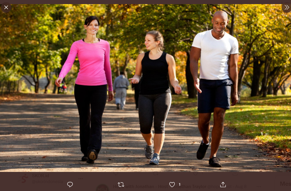 Berjalan 21 Menit Tiap Hari Kurangi Risiko Penyakit Jantung, Menurut Laporan Harvard Health