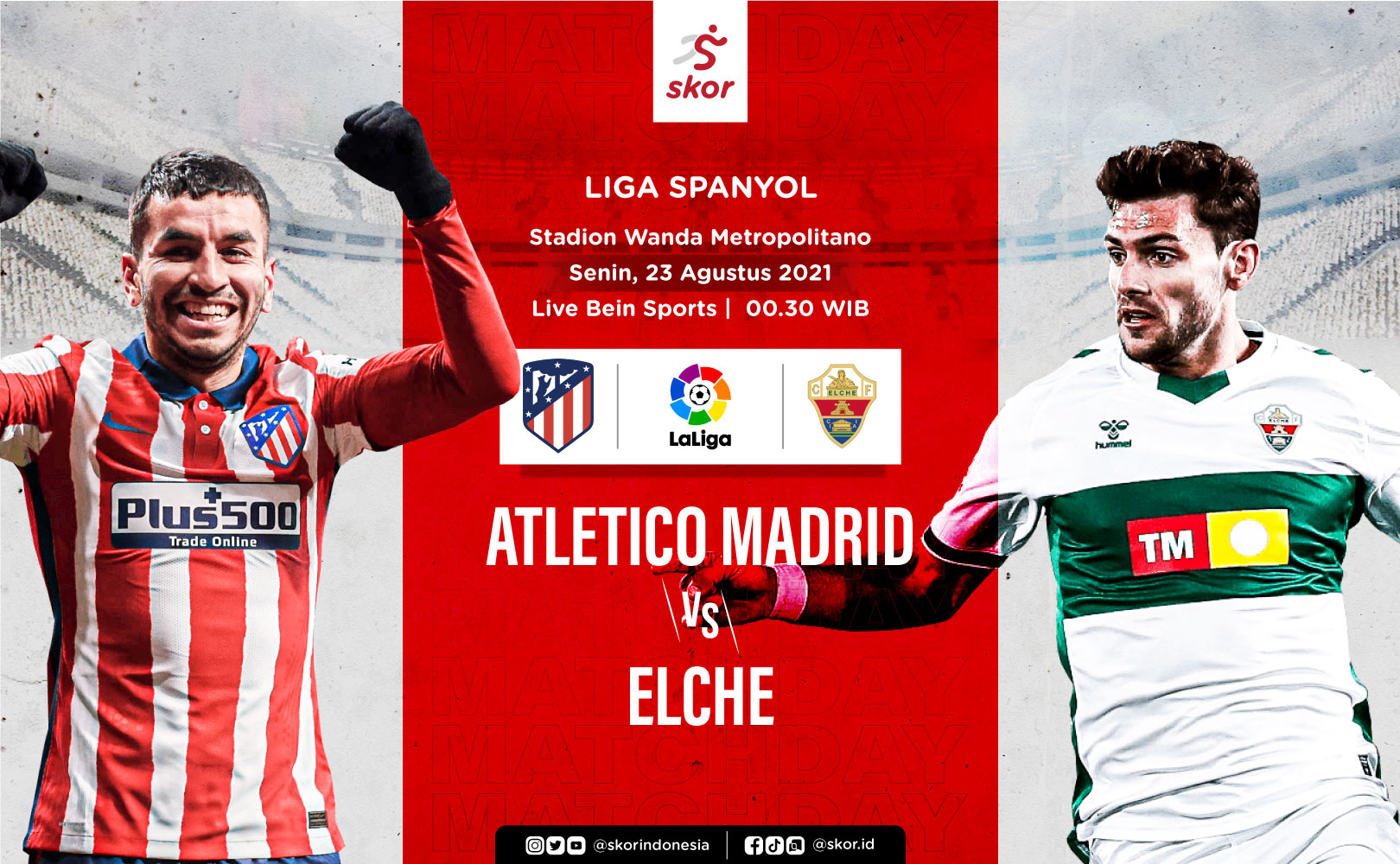 Prediksi Atletico Madrid vs Elche: Pasukan Diego Simeone Dominan