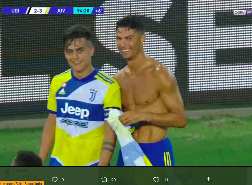 Udinese vs Juventus: Cristiano Ronaldo Mulai Berani Ngelunjak
