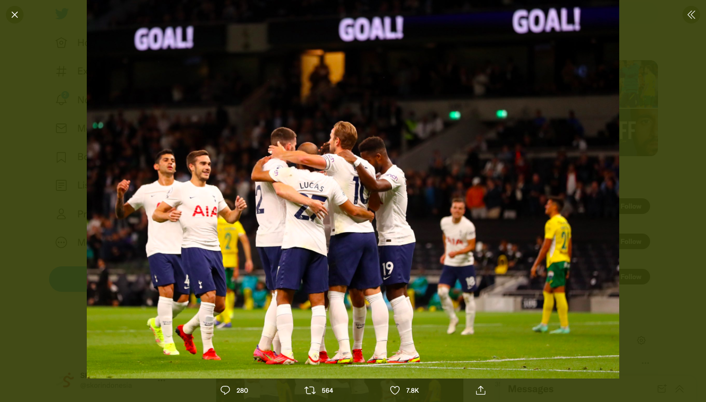 UEFA Resmi Putuskan Tottenham Hotspur Kalah WO dari Rennes di Europa Conference League