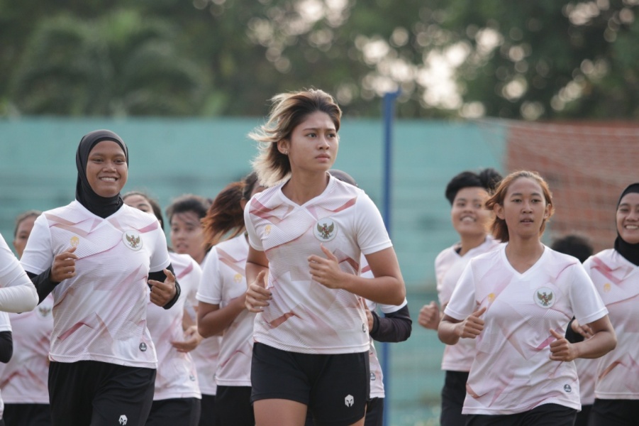 Kualifikasi Piala Asia Putri 2022 Kian Dekat, Timnas Putri Indonesia Gelar Latihan Perdana