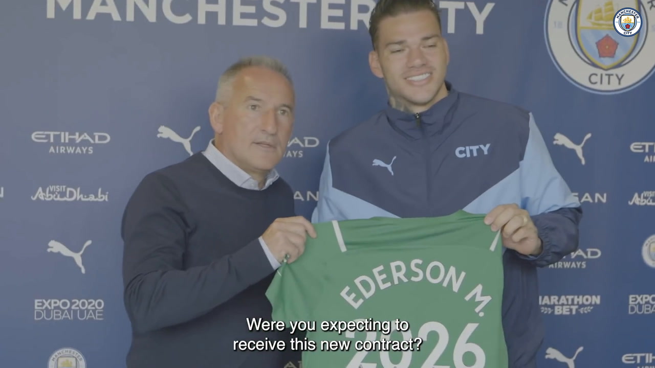 VIDEO: Hati-Hati Ronaldo, Ederson sudah Perpanjang Kontrak di Man City hingga 2026