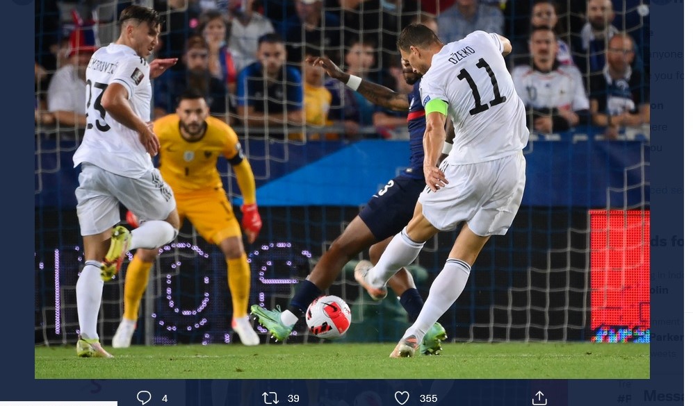 Hasil Prancis vs Bosnia dan Herzegovina: Gol Antoine Griezmann Hindarkan Les Bleus dari Kekalahan