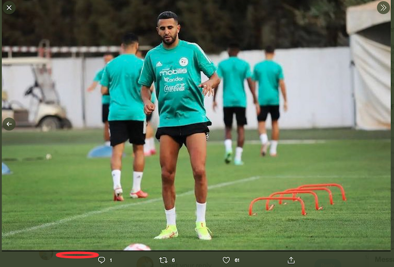 Diancam Pelatih Timnas Aljazair, Riyad Mahrez Buang Rambut Blonde-nya