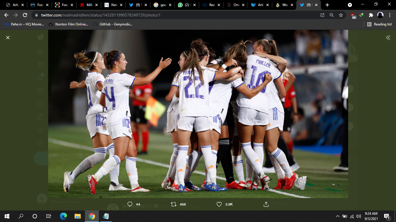 VIDEO: Hasil Imbang Warnai Debut Real Madrid Femenino di Liga Champions