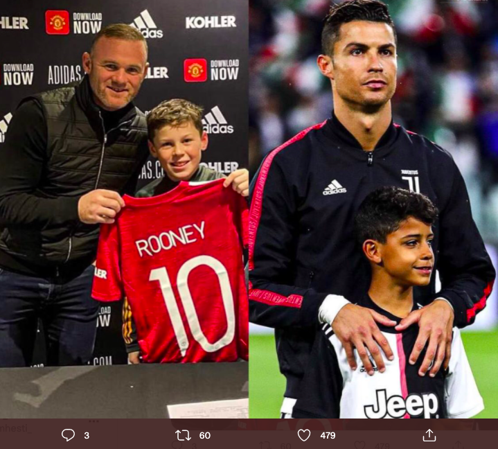 Mirip Bapaknya, Cristiano Ronaldo Jr Diprediksi Akan Rebut dan Kuasai Nomor Punggung 7