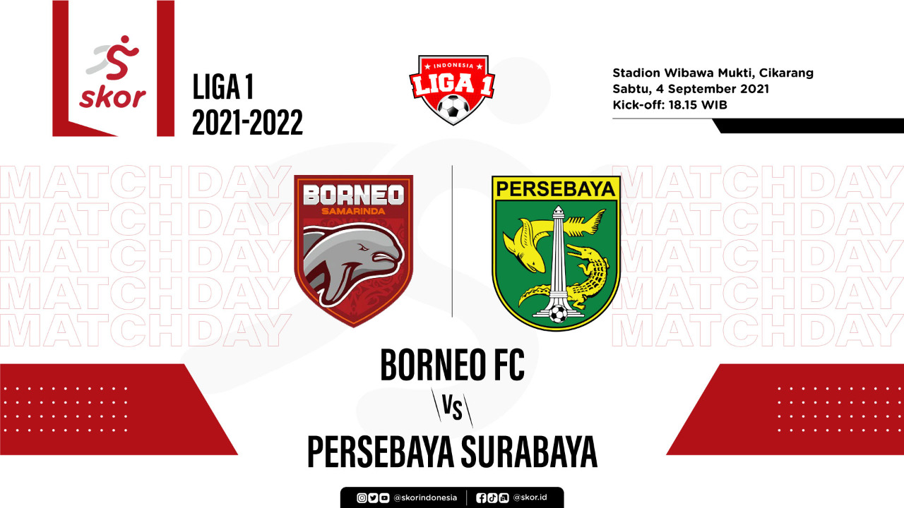 Prediksi Liga 1 2021-2022: Borneo FC vs Persebaya Surabaya